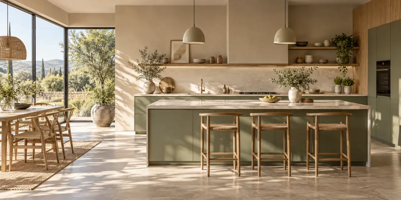 La bonne couleur pour une cuisine dépend de sa lumière, de sa taille et de ses surfaces